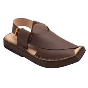 Kaptaan Chappal (Dark Brown)