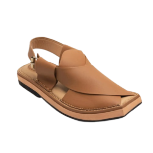 Kaptaan Peshawari Chappal (Brown)