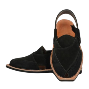 Suede Norozi Chappal (Blacl)