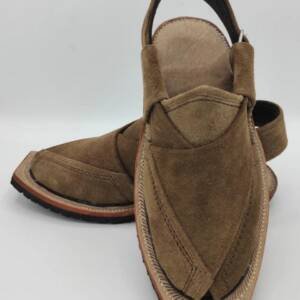 Suede Norozi Chappal (Camel)