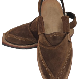 Suede Norozi Chappal (Brown)