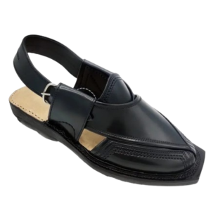 Norozi Chappal Single Sole ( Black)