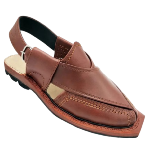 Norozi Peshawari Chappal Single Sole (Maroon)